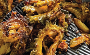 Fried Bitter Gourd — Chinese dish at Pokhara Chinese Restaurant